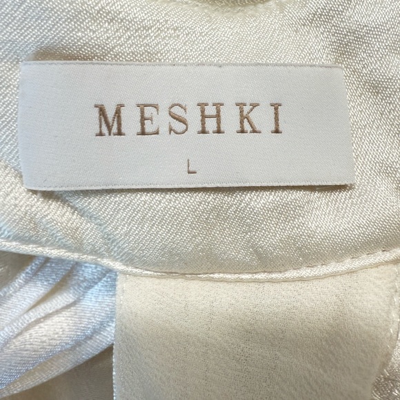 Meshki Strapless White Dress - Picture 13 of 14